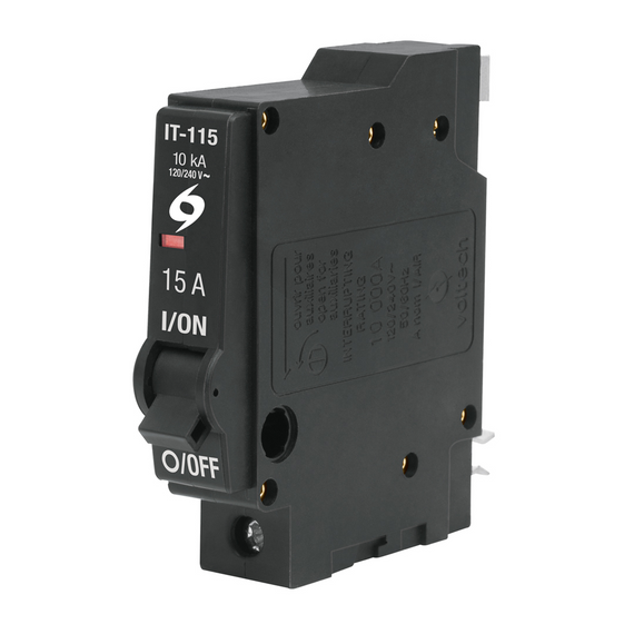 INTERRUPTOR TERMOMAGNETICO 1 POLO 15A   VOLTECK    IT-115