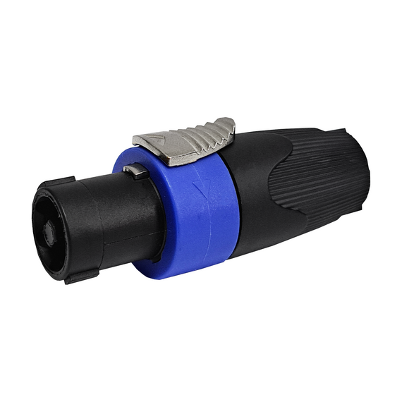 PAQ. 2 PZAS. DE PLUG SPEAKON DE PLÁSTICO CON SEGURO  RADOX   705-987(2) - Hergui Musical