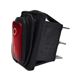 SWITCH BALANCIN CON PILOTO 3 PATAS 16A 250V 20A 125V    RADOX  835-054 - Hergui Musical