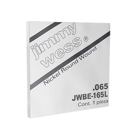 CUERDA 2DA .065 P/ BAJO ELÉCTRICO .70 NIQUEL JIMMY WESS 165L - Hergui Musical