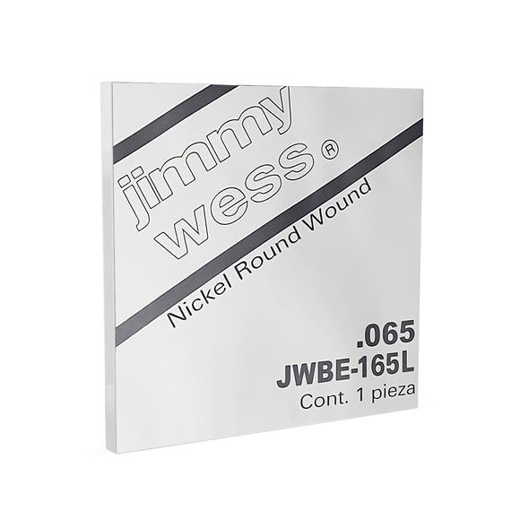 CUERDA 2DA .065 P/ BAJO ELÉCTRICO .70 NIQUEL JIMMY WESS 165L - Hergui Musical