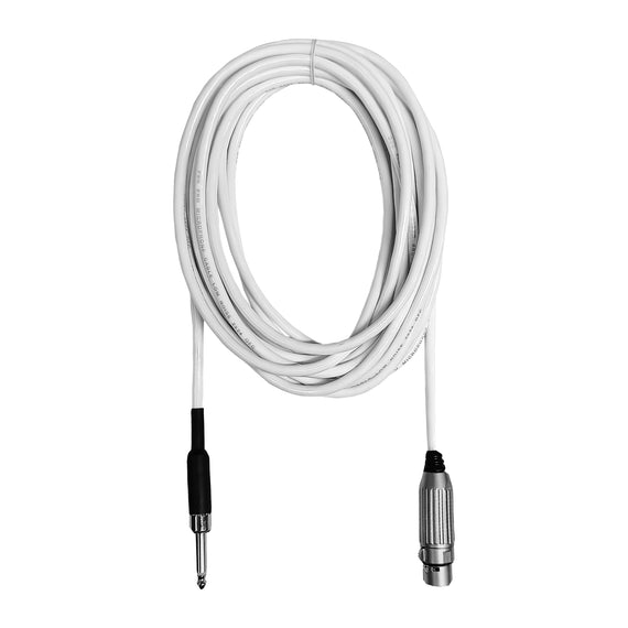 Cable de Canon a Plug 6.3mm, 6m  SKY GOLD  PBK  3WCP-6 - Hergui Musical