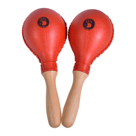 MARACAS PLASTICO PROFESIONAL ROJO  5D2  5D2-MRK-3RD - Hergui Musical