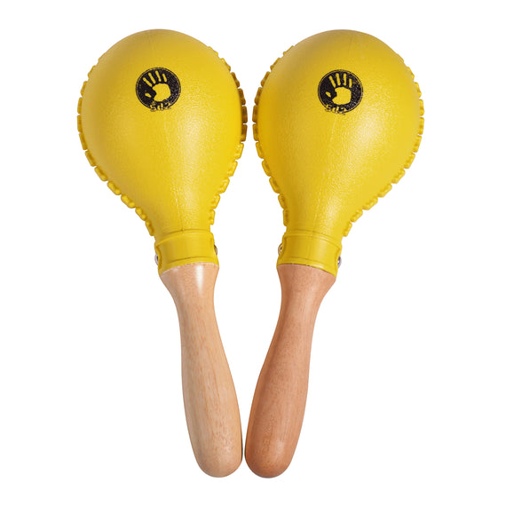 MARACAS PLASTICO PROFESIONAL AMARILLO  5D2   5D2-MRK-3YL - Hergui Musical