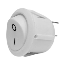 SWITCH BALANCIN REDONDO CON 2 PATAS DE 6A 250V 10A 125V   RADOX  835-063 - Hergui Musical