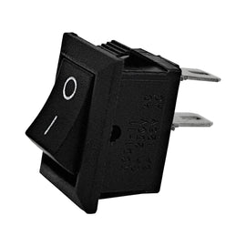 SWITCH BALANCIN MINI 1P-1T (3A 250v) (6A 125v) COLOR NEGRO  RADOX   835-064 - Hergui Musical