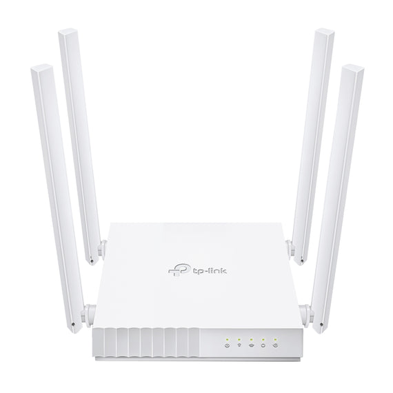 ROUTER WIFI TP-LINK DOBLE BANDA ARCHER C24 AC750 DE GRAN ALCANCE  ARCHER-C24 - Hergui Musical