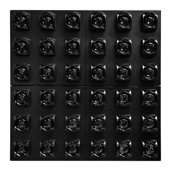 PANEL MATRIX PIXEL RGBW 36 LEDS 15W C/U  MEGALUZ SHOW  BALTO-3615 - Hergui Musical