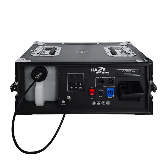 MAQUINA DE HUMO EFECTO FAZE CON CASE HAZE 1500 PRO   NOVATECH   HAZE-1500-PRO - Hergui Musical