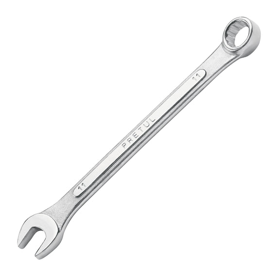Llave combinada 11 mm x 150 mm de largo,  PRETUL   LL-2011MP - Hergui Musical