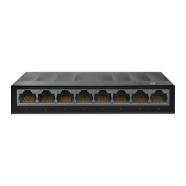 SWITCH GIGABIT DE 8 PUERTOD PARA ESCRITORIO CON TECNOLOGÍA GREEN ETHERNET PLUG AND PLAY TP-LINK LS1008G - Hergui Musical