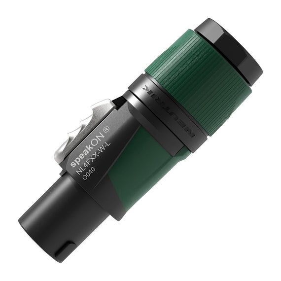 CONECTOR SPEAKON 4 POLOS, SERIE XX  NEUTRIK  NL4FXX-W-L - Hergui Musical