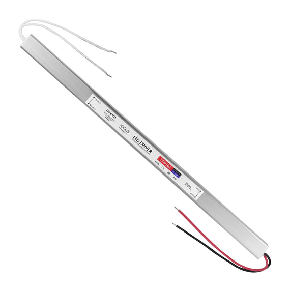 Fuente Ultra Slim 12v 6A /72w, Entrada 100v/240v, Medida: 33.8cm x 1.75cm  OPUS  OPSM-DY305