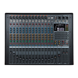 Mezcladora amplificada, 16 Canales, USB, BLUETOOTH, EFECTOS DIGITALES, 780w RMS  SOUNDTRACK PANTHER-16