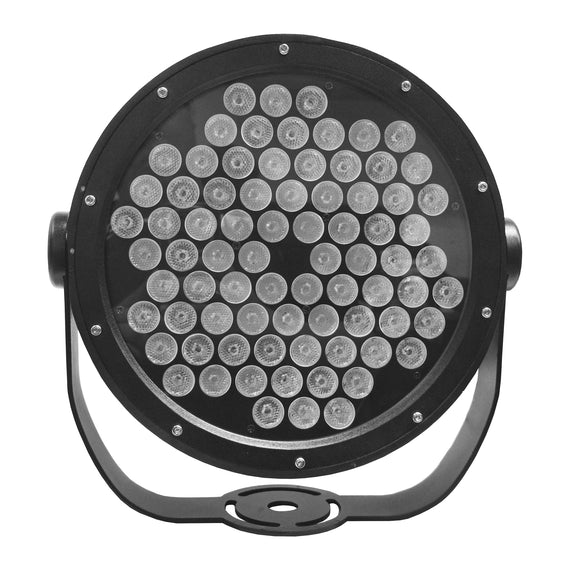 Luz par 78 led RGBWA x 3w, protección IP65, frecuencia de estrobo 20 FPS  MEGALUZ SHOW  PAR-78X3 - Hergui Musical