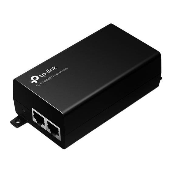 Inyector PoE+ (30W) / Gigabit 802.3 af/at / 2 puertos 10/100/1000 Mbps / Plug and Play / Fuente alimientación Integrada  TP LINK  POE160S - Hergui Musical