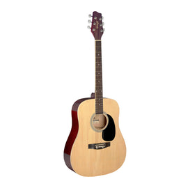 Guitarra acústica 4/4, Cuerpo en forma Dreadnought, Natural  STAGG   SA20D-NAT - Hergui Musical