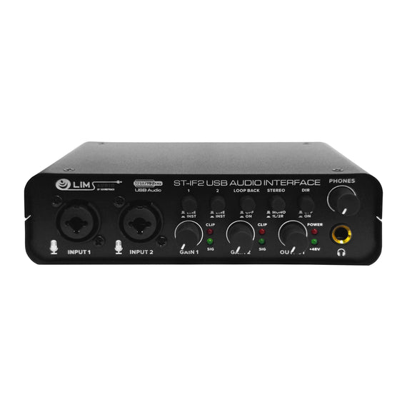 Interfaz de Audio (Mezcladora de Audio de 2 canales)   SOUNDTRACK  ST-IF2 - Hergui Musical
