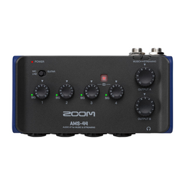 Interfaz de audio para música y streaming  ZOOM  AMS44 - Hergui Musical