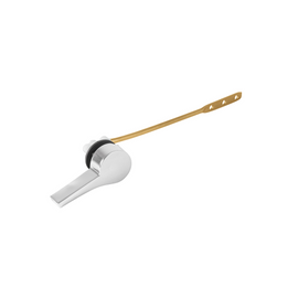 Palanca frontal metálica cromada minimalista para WC,  FOSET   PW-025 - Hergui Musical
