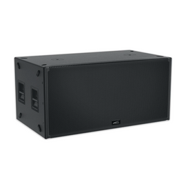 Subwoofer 2 X 18" Amplificado profesional 6000w  AUDIOBAHN  INMORTAL182 - Hergui Musical