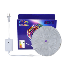 Tira de Led RGB de 10m, diferentes modos, con eliminador ELECTRONICA SIGLO FX  LED-6060 - Hergui Musical