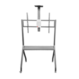 Soporte para TV de piso 55"-110"  AUDIOBAHN  TVCART110 - Hergui Musical