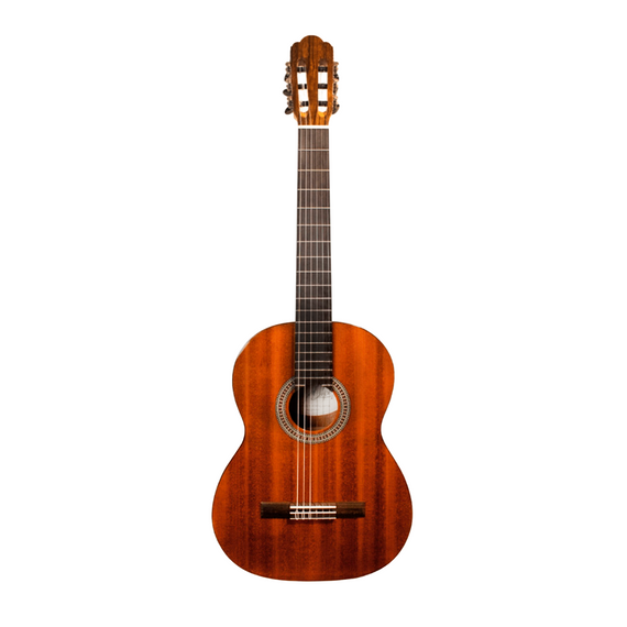 Guitarra Clasica De Madera Sapeli High Gloss C/ Cuerdas Savarez   ANGEL LOPEZ   ALICANTE-MM - Hergui Musical