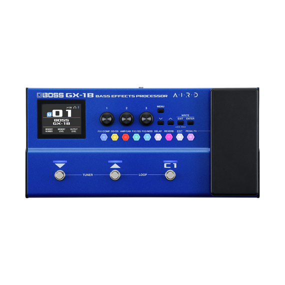 Procesador de efectos de guitarra  BOSS  GX-1B - Hergui Musical