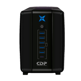 No-Break 1000VA/500W UPS Interactiva AVR 8 Salidas, 300 Julios, 120 Vac  CDP  R-UPR1008 - Hergui Musical