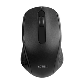 Mouse ACTECK Inalámbrico 2.4 GHZ 1600 DPI 3 LVLS WINDOWS-LINUX-MAC OS SLIM Negro OPTIMIZE MI240 - Hergui Musical