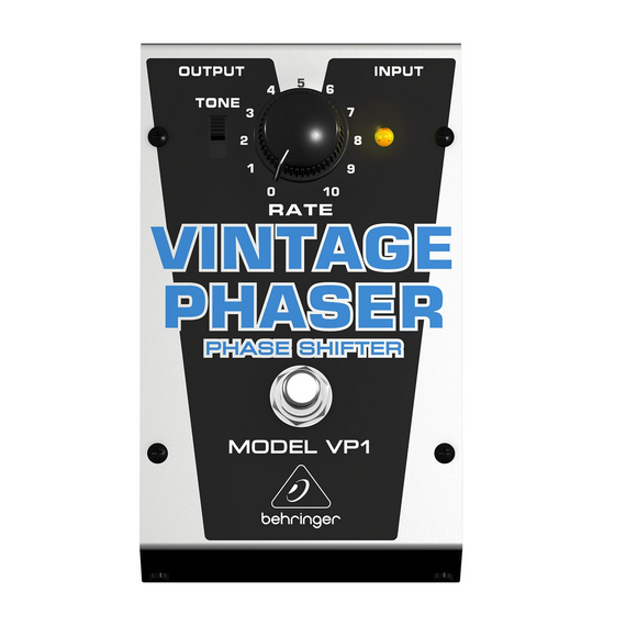 PEDAL BEHRINGER VINTAGE PHASER   VP-1 - Hergui Musical