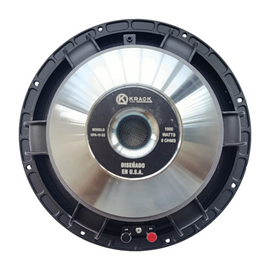 Bocina 15" suelta 500w RMS, 1000w MAX, 99dB, Frec. 56-4500 Hz  KRACK  KPA-15G2 - Hergui Musical