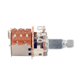 Potenciómetro Logarítmico Push-Pull, 500K A   STAGG   SP-PUSHPOT500A - Hergui Musical
