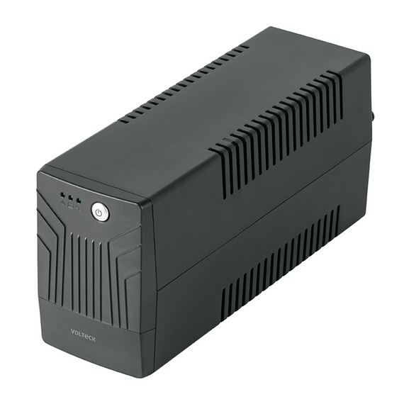 No Break 700 VA / 360 W con 6 contactos,  VOLTECK   NB-700 - Hergui Musical