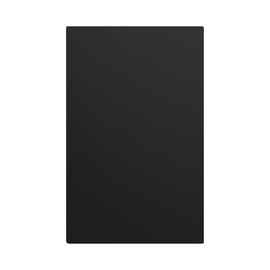 PLACA NEGRO MATE LUXURY APAGADOR DE 1 INTERRUPTOR 3 VIAS 127/250VCA PLÁSTICO ABS  ARTLITE  APL-601 - Hergui Musical