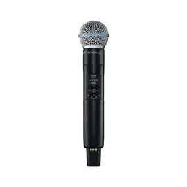 Transmisor de mano para sistema inalámbrico digital con cápsula BETA58  SHURE  SHURE SLXD2/B58-G58 - Hergui Musical