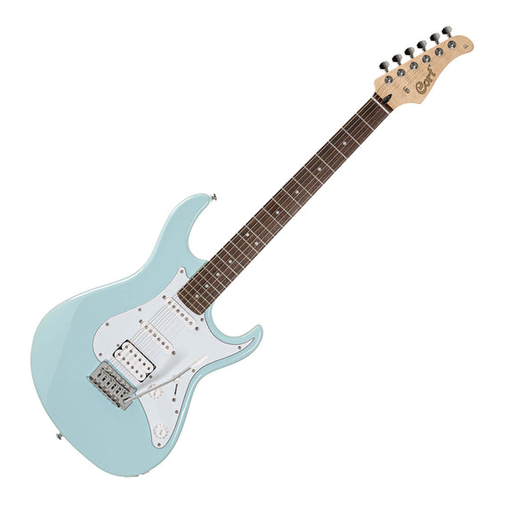 GUITARRA ELECTRICA CORT G AZUL CIELO  G200-SKB - Hergui Musical