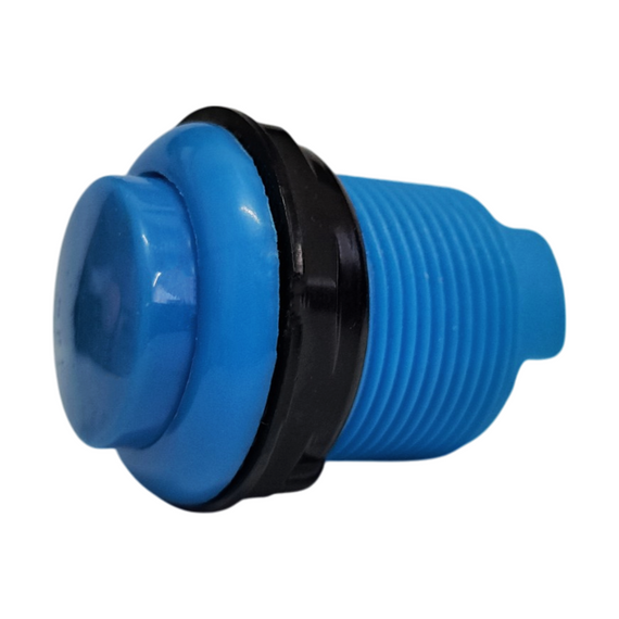 BOTON PARA MAQUINA CON MICROSWITCH AZUL 12V 10MA  RADOX   835-136 - Hergui Musical