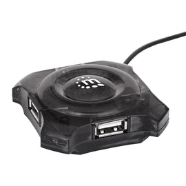 Hub USB MANHATTAN, Negro ACCITL2570 Modelo 162272 - Hergui Musical