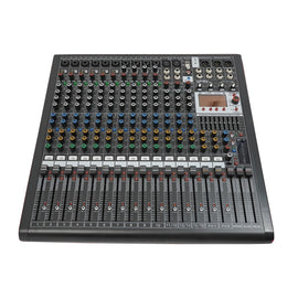 Mezcladora análoga 12 entradas XLR, 2 salidas XLR, 4 Salidas asignables en XLR  VAMAV   MV-16-PRO - Hergui Musical