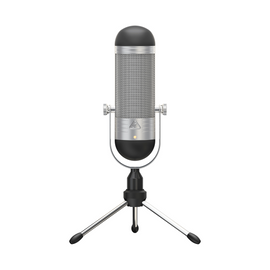 Micrófono USB de cápsula vintage, icónico de la década de 1940, ideal para streamers, podcasters, gamers y aplicaciones de estudios  BEHRINGER  BVR84 - Hergui Musical