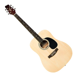 Guitarra acústica 4/4, Cuerpo en forma Dreadnought, Natural  STAGG   SA20D-NAT - Hergui Musical