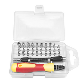 DESARMADOR CON 30 PUNTAS INTERCAMBIABLES  RADOX   310-042 - Hergui Musical