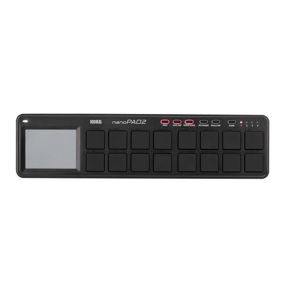 Controlador KORG de almohadilla, Negro  KORG  NANOPAD2BK - Hergui Musical