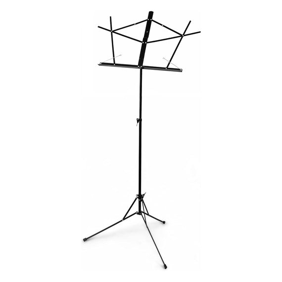 SOPORTE PARA PARTITURAS 2 SECCIONES COLOR NEGRO C/ FUNDA  NOMAD  NBS-1103 - Hergui Musical