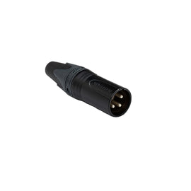 CONECTOR XLR MACHO P/PLATA NEUTRIK    NC3MXX-BAG - Hergui Musical