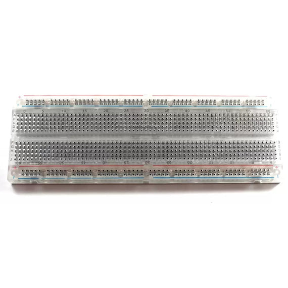 PROTOBOARD TRANSPARENTE 830 PUNTOS  NEPTRONICS   NEP-166 - Hergui Musical