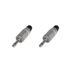 PAQ. 2 PZAS. DE PLUG 6.3mm MACHO JUMBO REAN   NYS225(2) - Hergui Musical