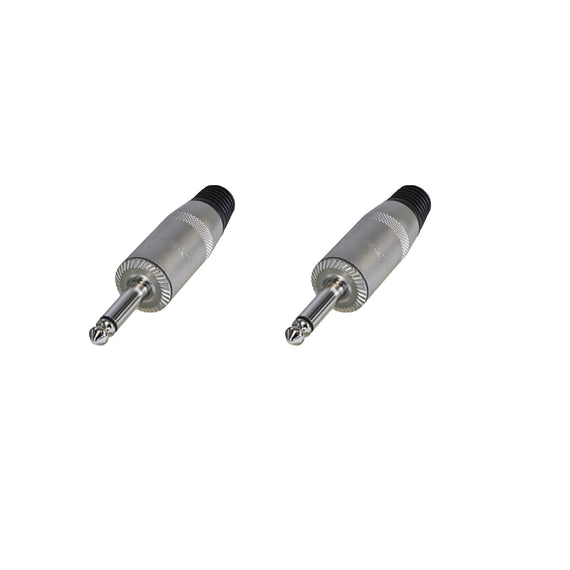 PAQ. 2 PZAS. DE PLUG 6.3mm MACHO JUMBO REAN   NYS225(2) - Hergui Musical